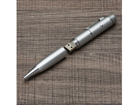 Caneta Pen Drive 4GB e Laser 007V1