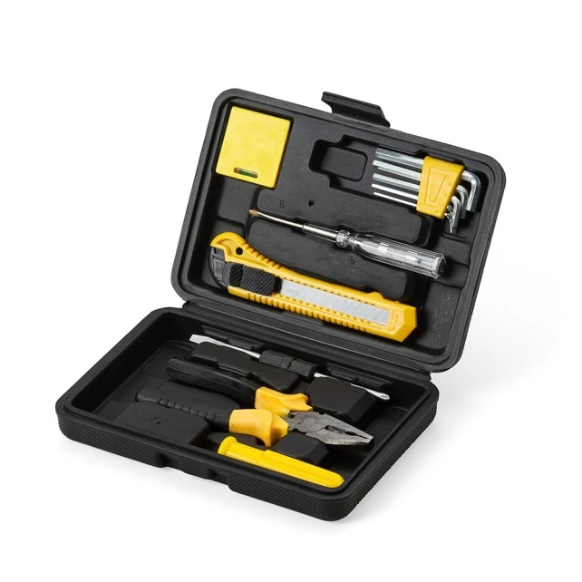 Kit Ferramenta 11 Peças com Estojo Plástico