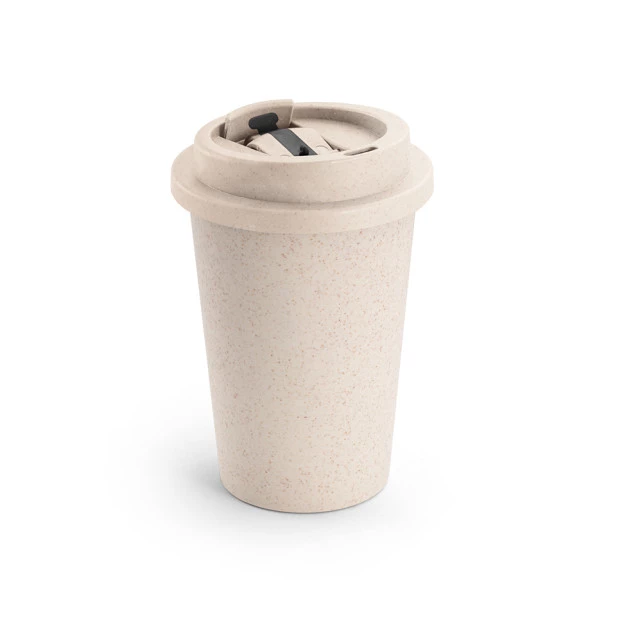 Copo de Viagem Fibra de Bambu 380ml TOFFA. 