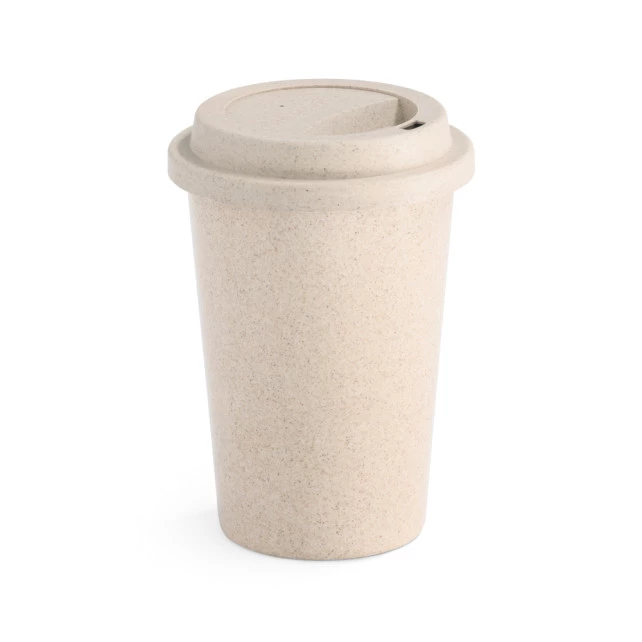 Copo para Viagem em Bambu 450ml TISANA. 