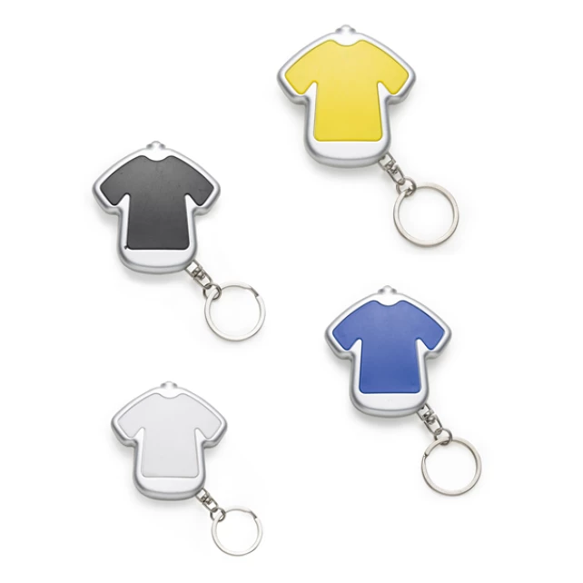 Chaveiro Lanterna Formato Camiseta 