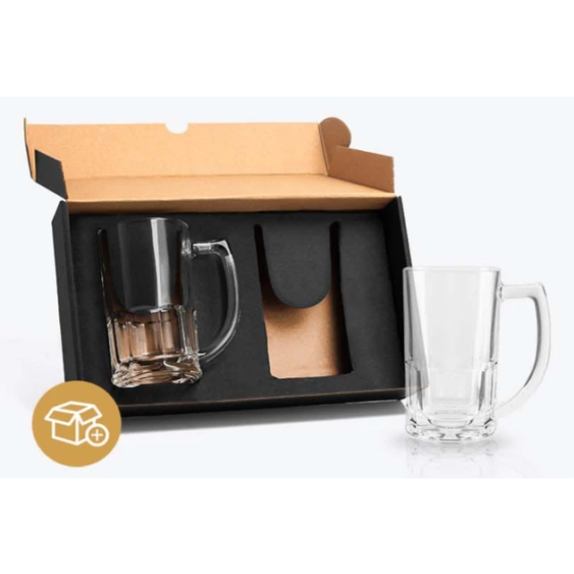 Conjunto de Canecas em Vidro para Chopp 340ml