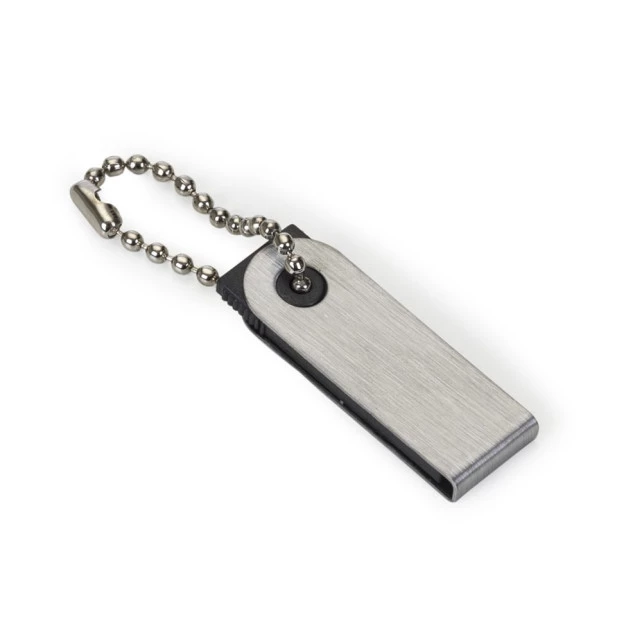 Pen Drive em Metal Escovado com Corrente 4GB / 8GB / 16GB / 32GB