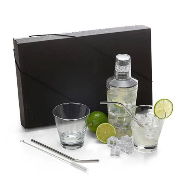 Kit para Drinks com Coqueteleira - 6 Peças