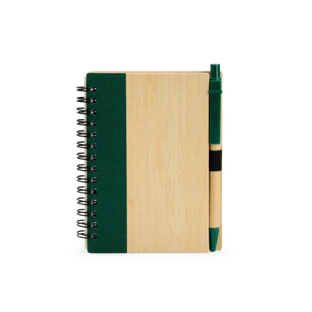 CADERNO ECOLÓGICO COM CANETA