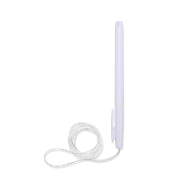 CANETA PLÁSTICA COM CORDÃO
