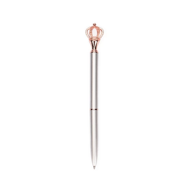 CANETA METAL COROA