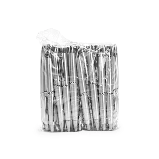 PACOTE COM 50 PÇS CANETA PLÁSTICA