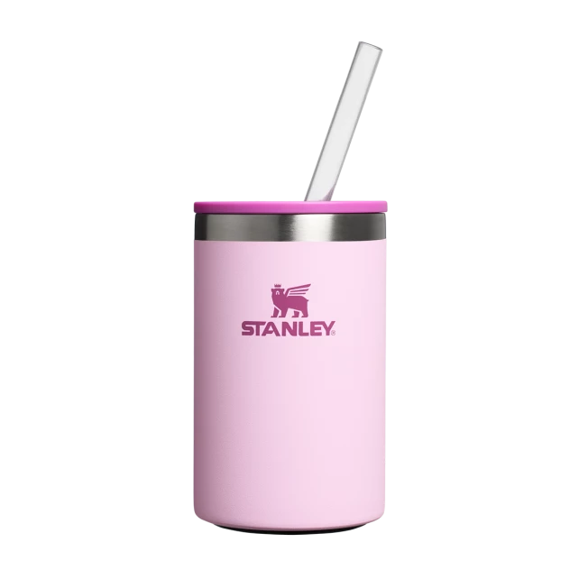 Can Cooler com canudo Cherry Blossom | 296ML