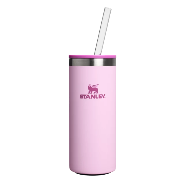 Can Cooler Slim com canudo Cherry Blossom | 296ML