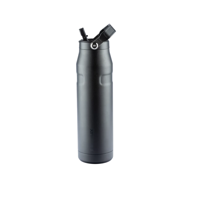 Garrafa Térmica Aerolight Flip Straw Heat Wave Black | 1,1L