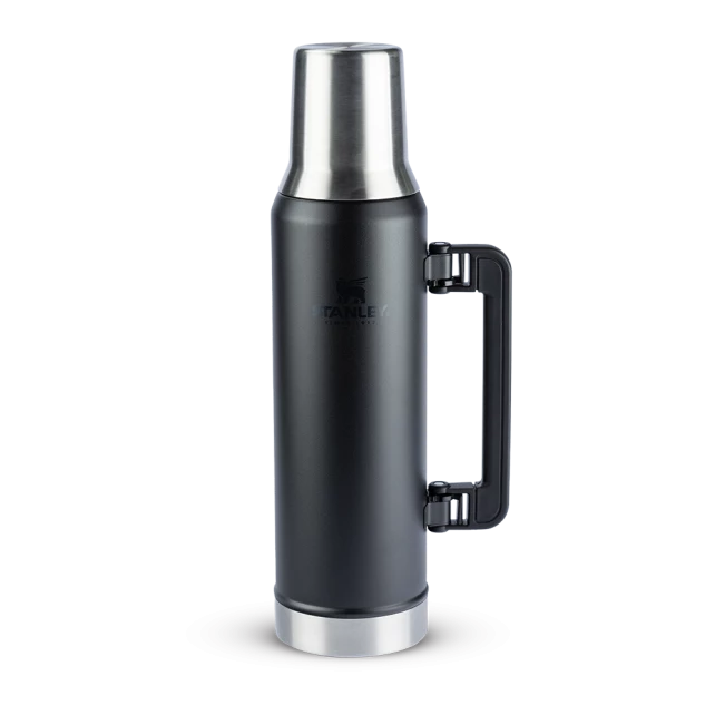 Garrafa Térmica Mate System Matte Black | 1.6L