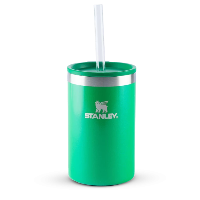 Can Cooler com canudo Stanley Clover Shimmer | 296ML