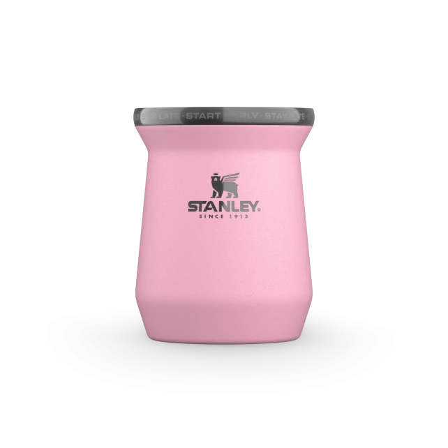 Cuia Térmica Mate Pink Messi Stanley | 236ml
