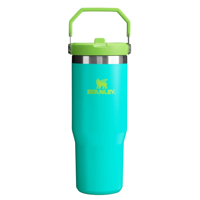 Tumbler Térmico Flip Straw Tropical Teal | 887 ML