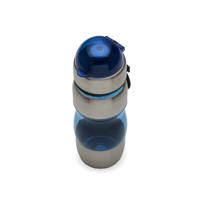 SQUEEZE PLASTICO C/ METAL 450ML BICO E ALÇA 