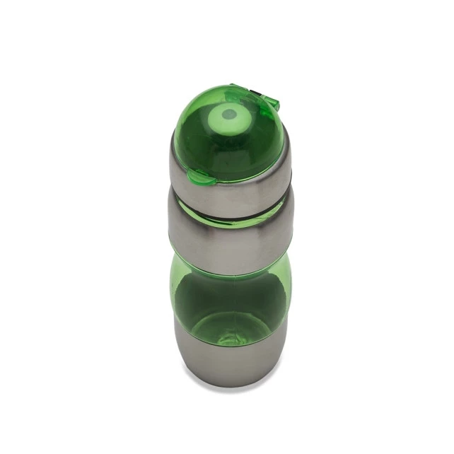 SQUEEZE PLASTICO C/ METAL 450ML BICO E ALÇA 