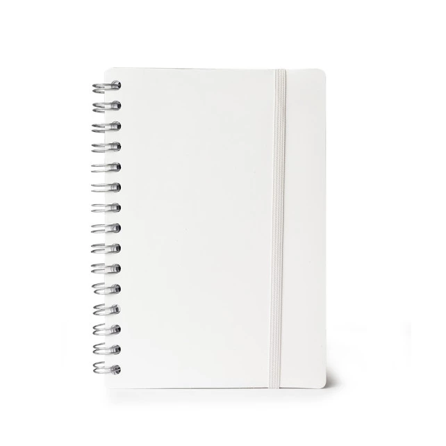 AGENDA CAPA PLASTICA BRANCA
