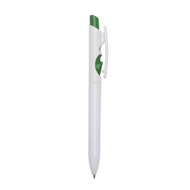 CANETA PLÁSTICA LEITOSO 