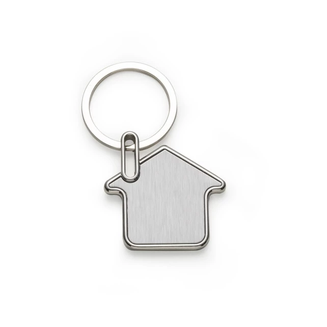 CHAVEIRO DE METAL FORMATO CASA 