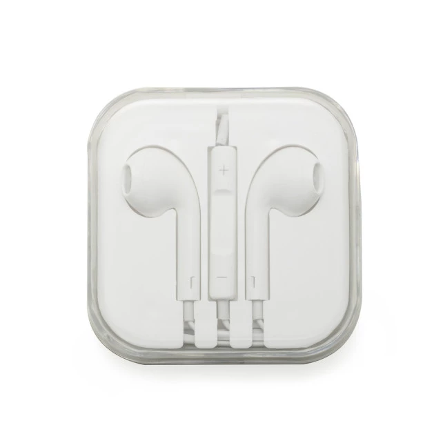 FONE DE OUVIDO C/ MICROFONE -BCO/BCO