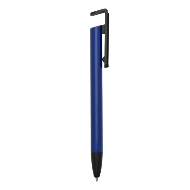 CANETA BASE CELULAR C/ LIMPADOR DE TELA E PORTA TOUCH 