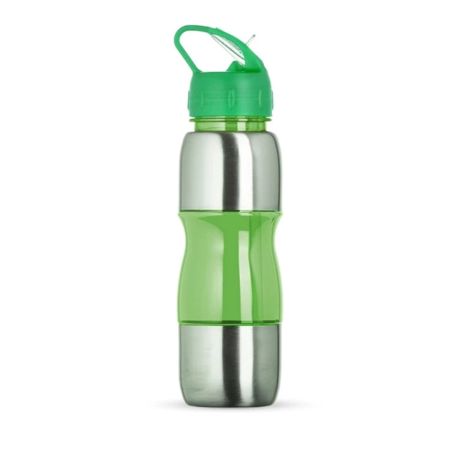 SQUEEZE PLASTICO C/ METAL 600ML