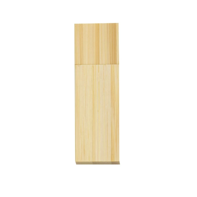 PEN DRIVE BAMBU 16 GB  COM TAMPA 