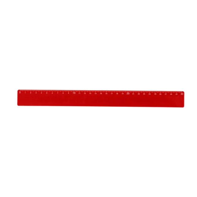 RÉGUA PLÁSTICA 30CM 