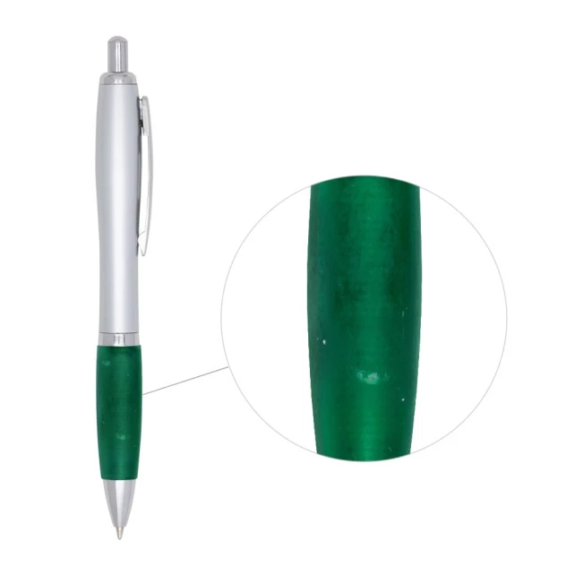 CANETA PLÁSTICA C/ DET EMBORRACHADO