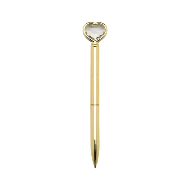 CANETA METAL CORAÇÃO