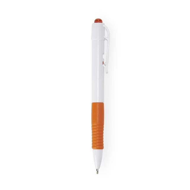 CANETA PLASTICA LEITOSA