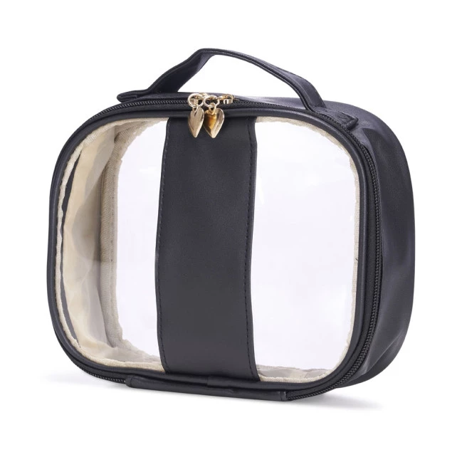 NECESSAIRE EM PVC E PU TAM.G