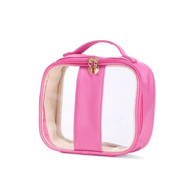 NECESSAIRE EM PVC E PU TAM.P