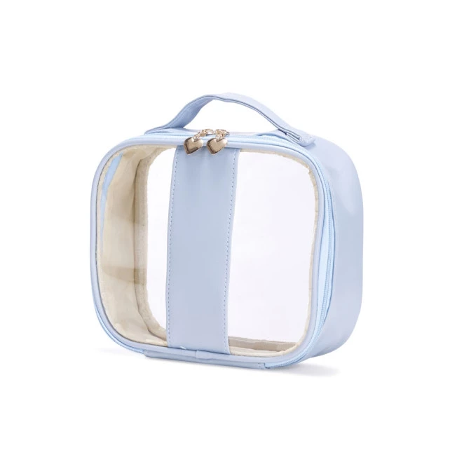 NECESSAIRE EM PVC E PU TAM.P