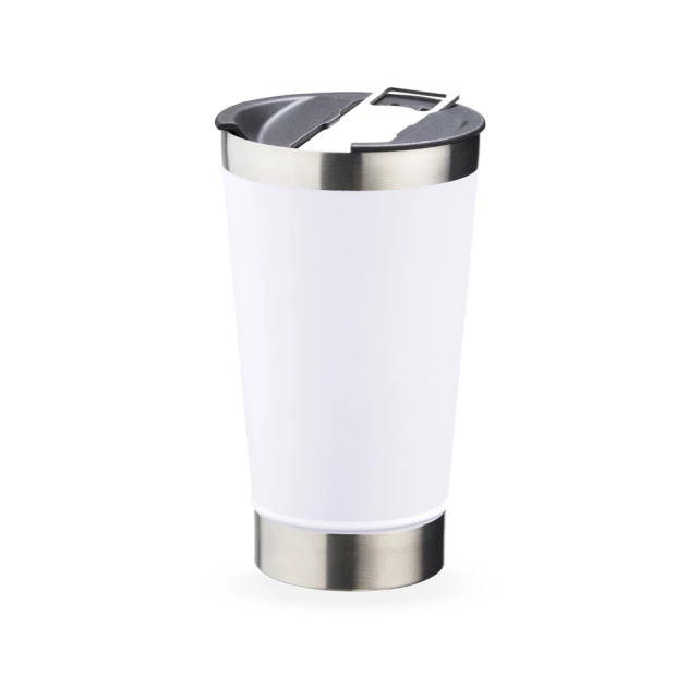 COPO TÉRMICO 500ML *LISO C/ ABRIDOR