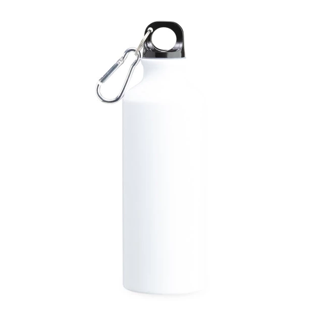 SQUEEZE ALUMINIO 500ML C/ BICO E MOSQUETÃO