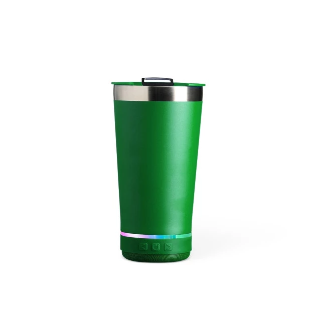 COPO TÉRMICO 400ML COM CAIXA DE SOM