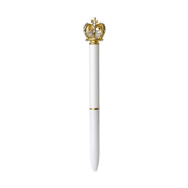 CANETA METAL COROA