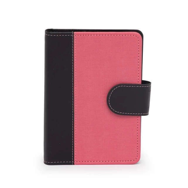 CADERNETA EM COURO SINTÉTICO