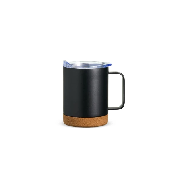 CANECA TÉRMICA COM CORTIÇA DE 400ML