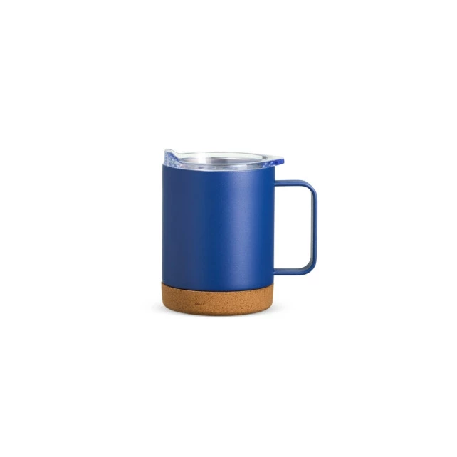 CANECA TÉRMICA COM CORTIÇA DE 400ML