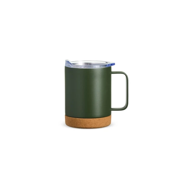 CANECA TÉRMICA COM CORTIÇA DE 400ML
