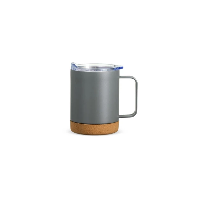 CANECA TÉRMICA COM CORTIÇA DE 400ML