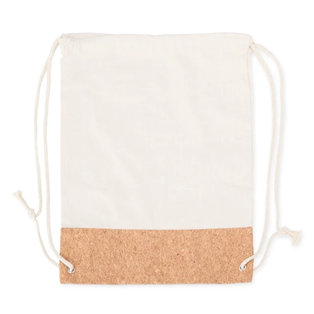 SACOCHILA DE LONA E CORTIÇA