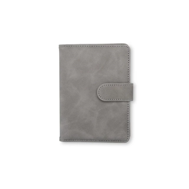 PORTA PASSAPORTE EM COURO SINTÉTICO