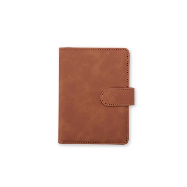 PORTA PASSAPORTE EM COURO SINTÉTICO