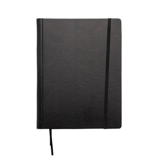 CADERNETA COURO SINTÉTICO