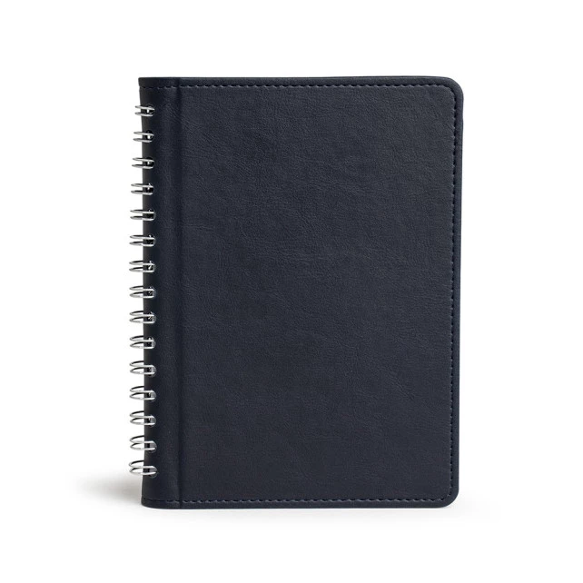 CADERNETA DE COURO SINTÉTICO