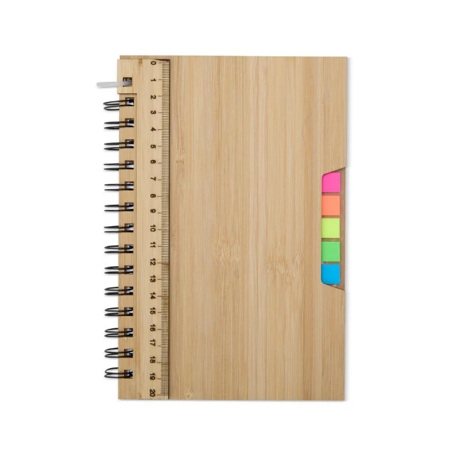 CADERNO A5 BAMBU